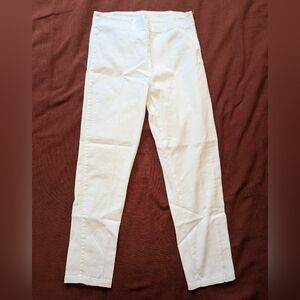 Prairie Underground White Slim Straight Pants